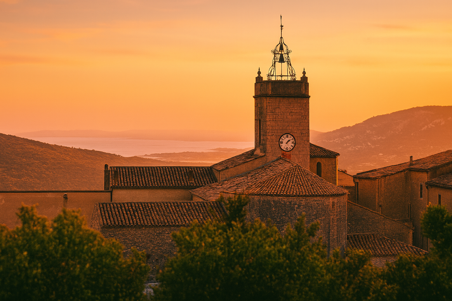 Village perché de Mons, le plus haut du Var